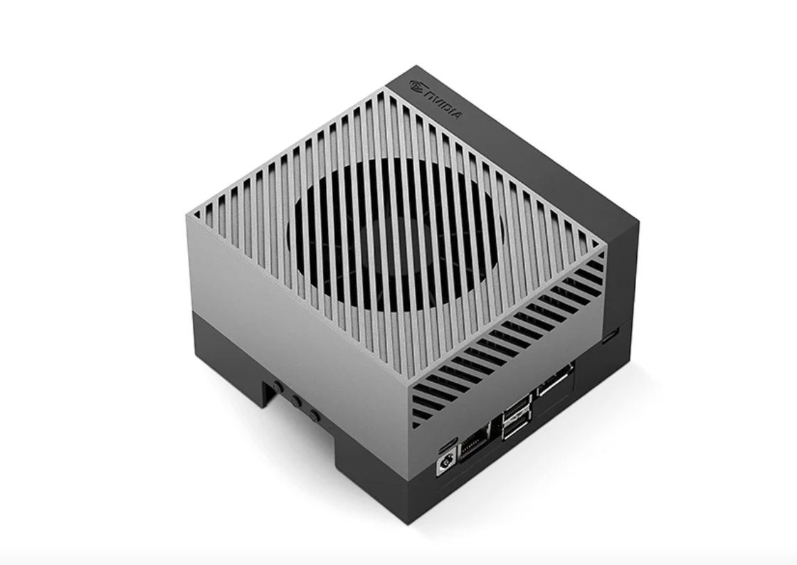 An NVIDIA Jetson Orin AGX module